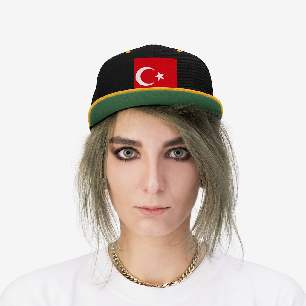 TURKEY Unisex Flat Bill Hat