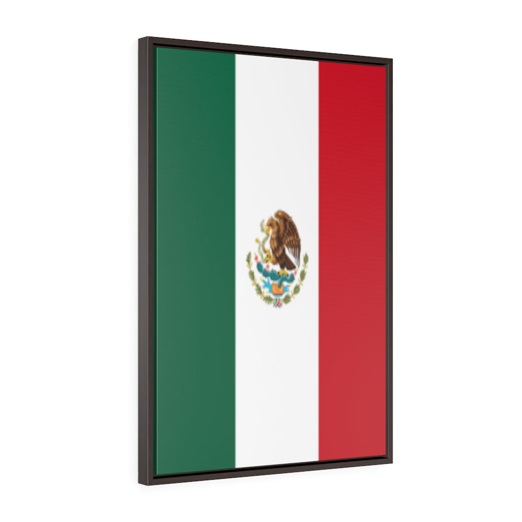 MEXICO Vertical Framed Premium Gallery Wrap Canvas