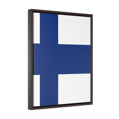 FINLAND Vertical Framed Premium Gallery Wrap Canvas