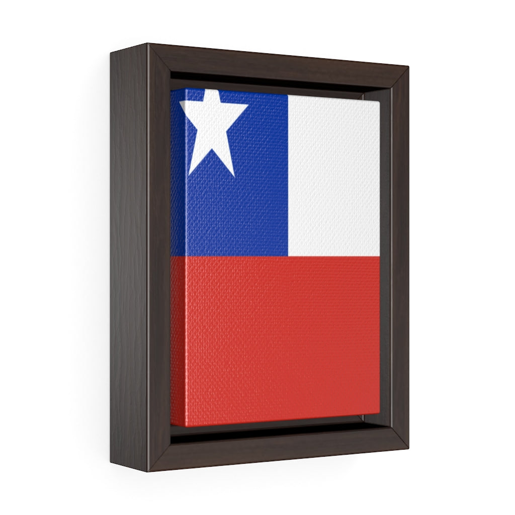 CHILE Vertical Framed Premium Gallery Wrap Canvas