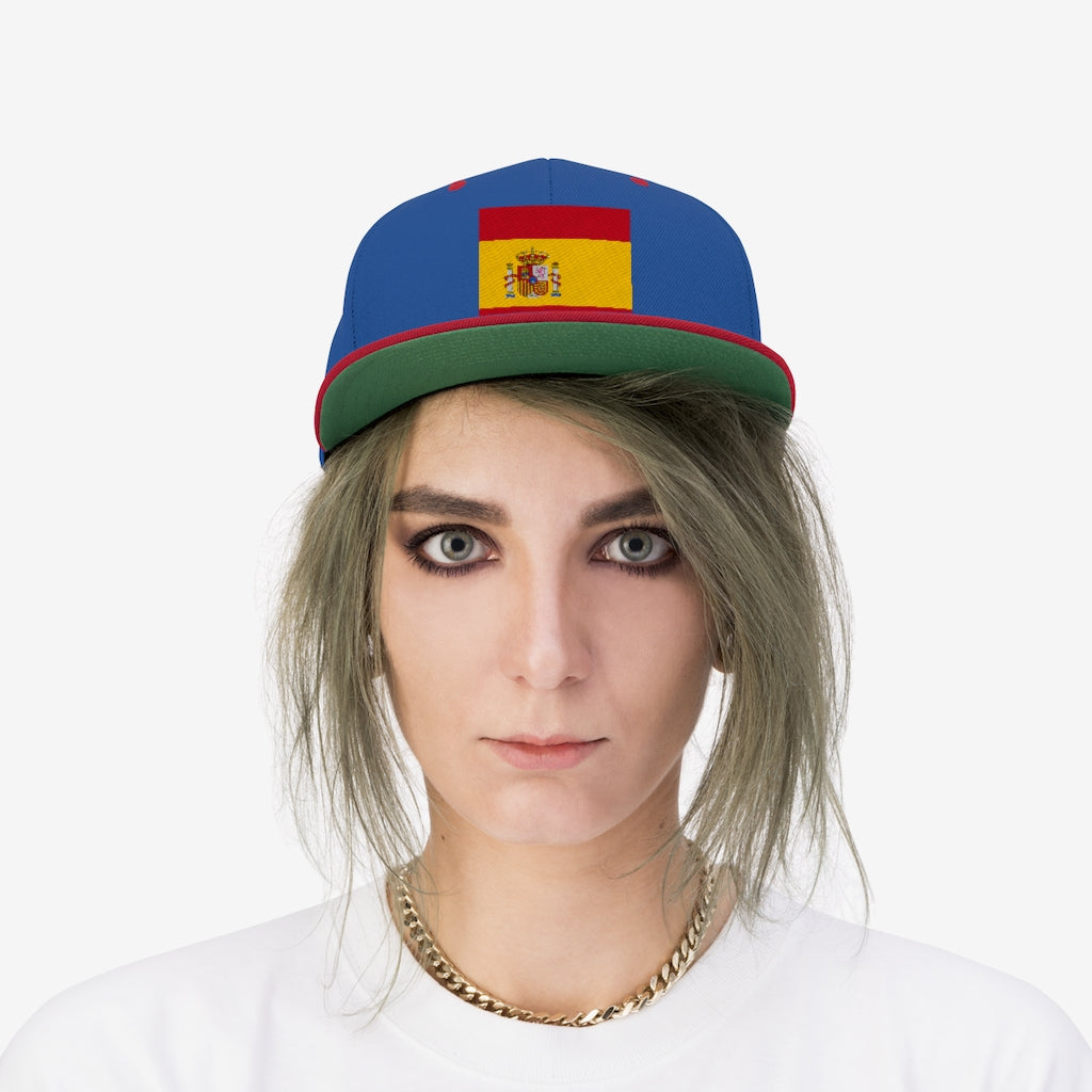 SPAIN Unisex Flat Bill Hat