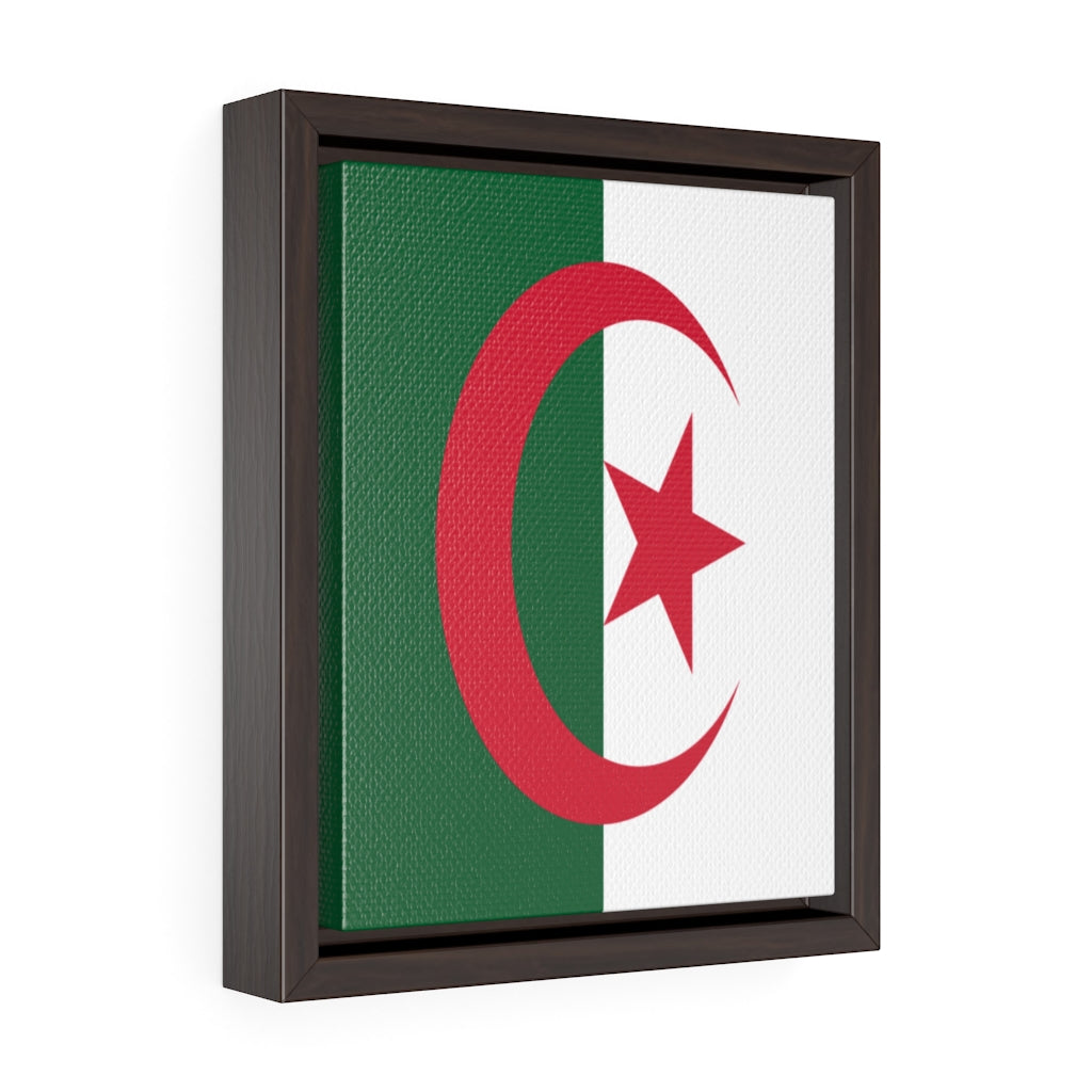 ALGERIA Vertical Framed Premium Gallery Wrap Canvas