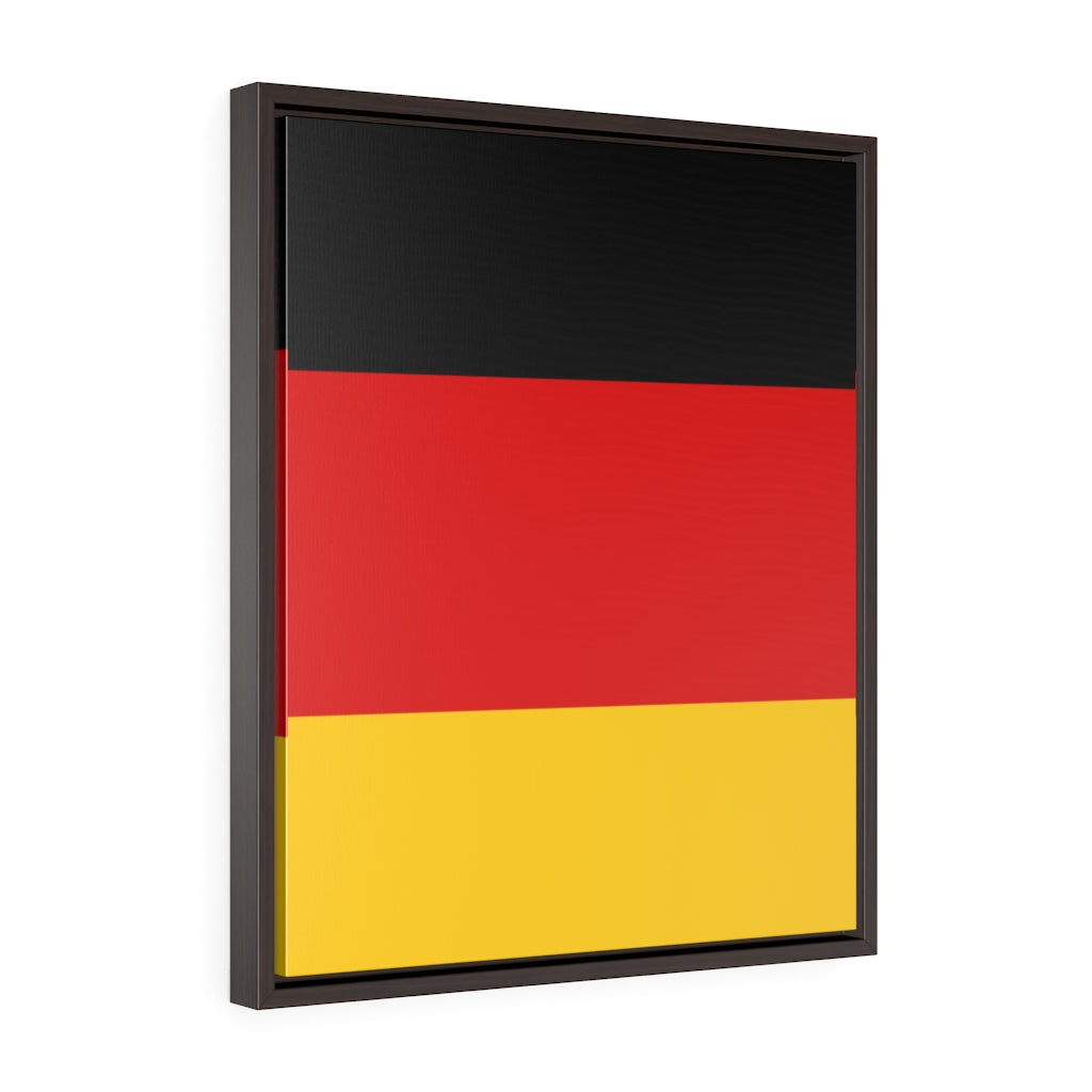 GERMANY Vertical Framed Premium Gallery Wrap Canvas