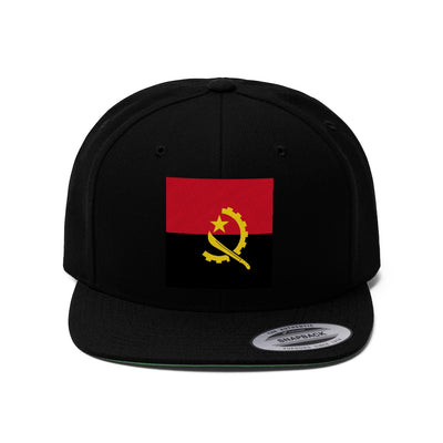 ANGOLA Unisex Flat Bill Hat