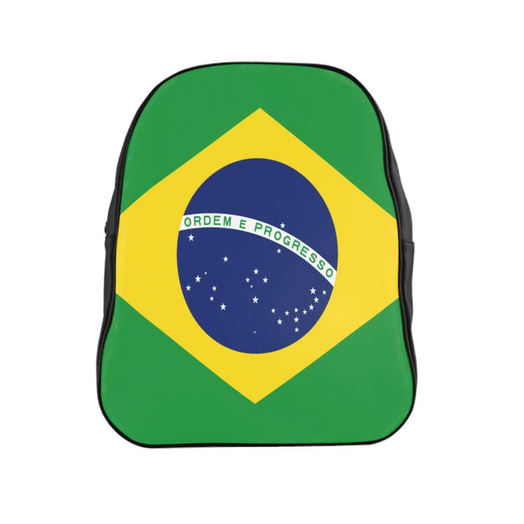 BRAZIL FLAG School Backpack