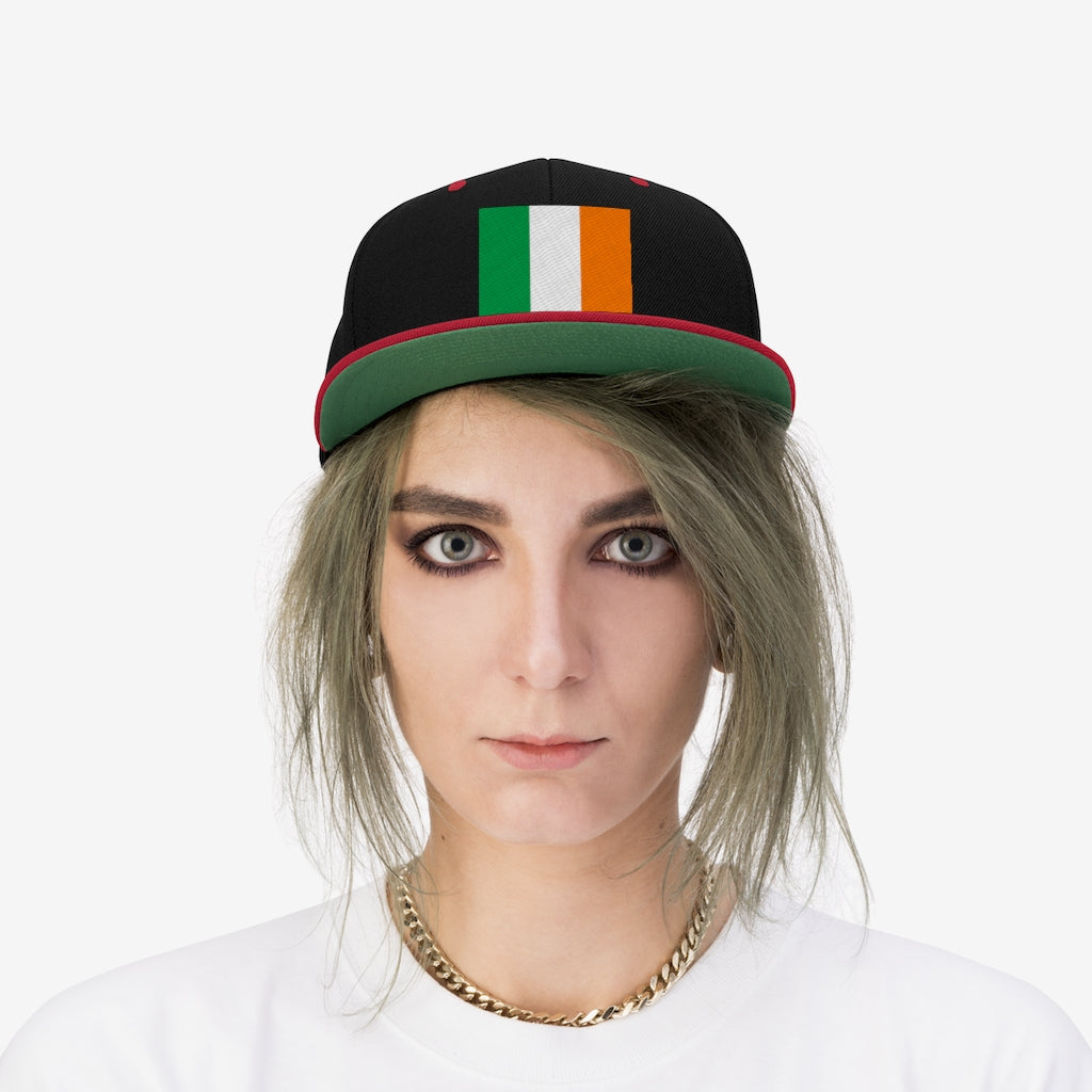 IRELAND Unisex Flat Bill Hat