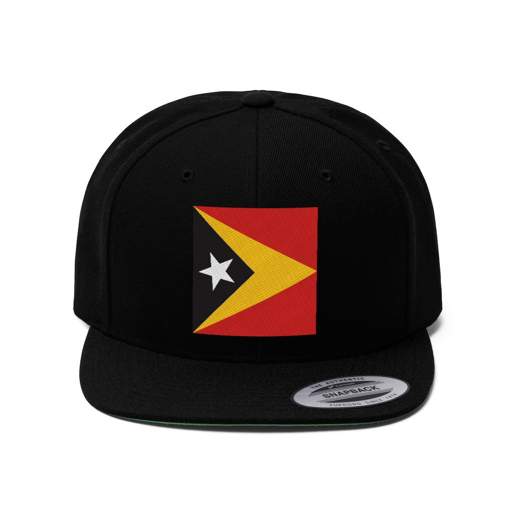 EAST TIMOR Unisex Flat Bill Hat