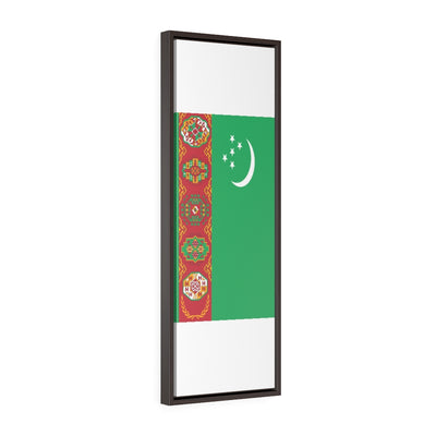 TURKMENISTAN Vertical Framed Premium Gallery Wrap Canvas