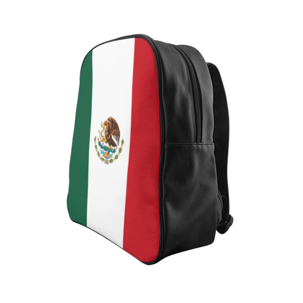 MEXICO FLAG School Backpack