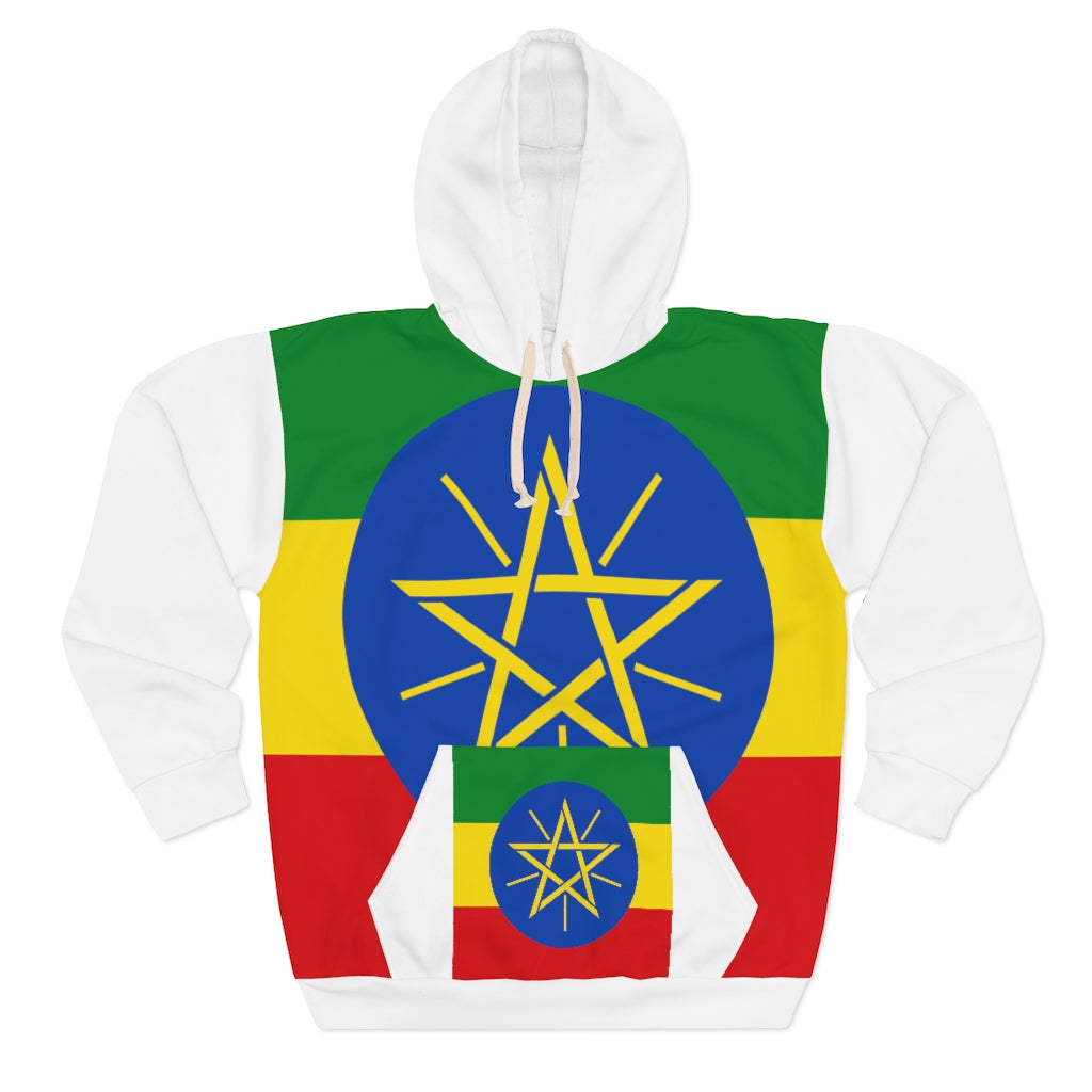 Ethiopia AOP Unisex Pullover Hoodie