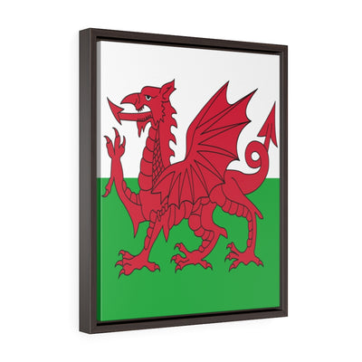 WALES Vertical Framed Premium Gallery Wrap Canvas