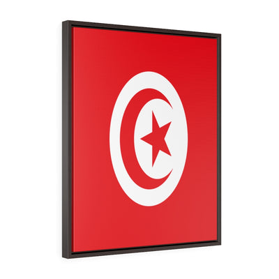 TUNISIA Vertical Framed Premium Gallery Wrap Canvas