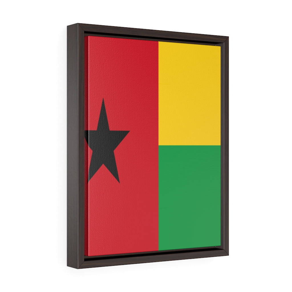 GUINEA- BISSAU Vertical Framed Premium Gallery Wrap Canvas