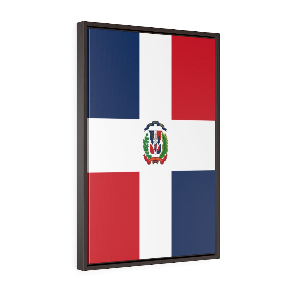 DOMINICAN REPUBLIC Vertical Framed Premium Gallery Wrap Canvas