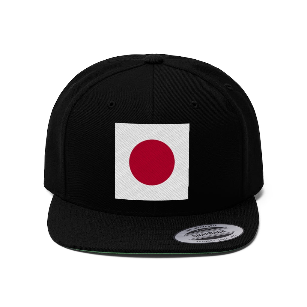 JAPAN Unisex Flat Bill Hat