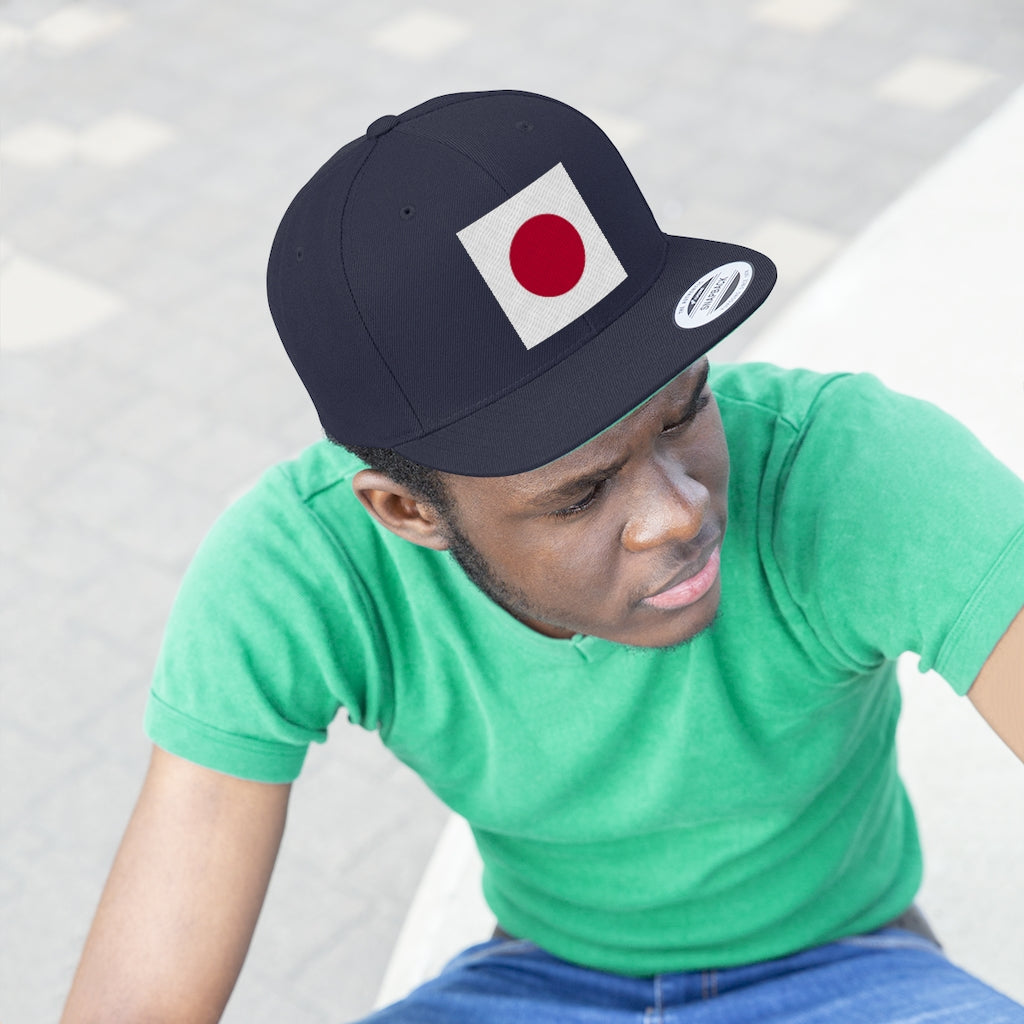 JAPAN Unisex Flat Bill Hat