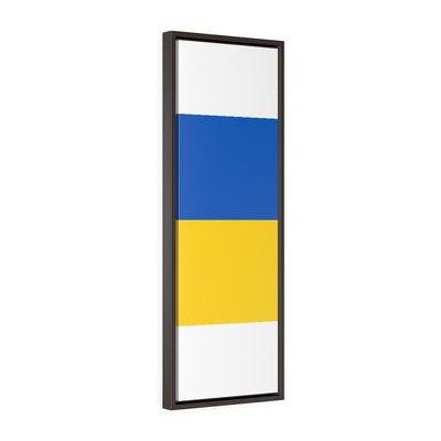 UKRAINE Vertical Framed Premium Gallery Wrap Canvas