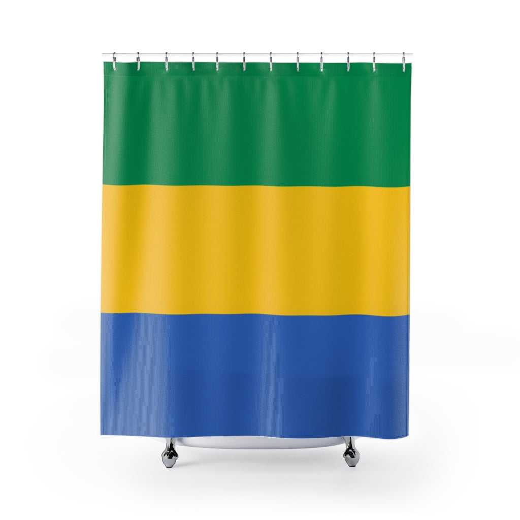 GABON Shower Curtains