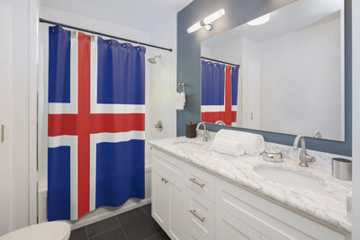 ICELAND Shower Curtains