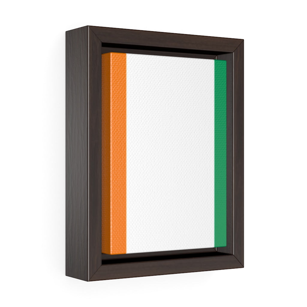 COTE D'IVOIRE Vertical Framed Premium Gallery Wrap Canvas