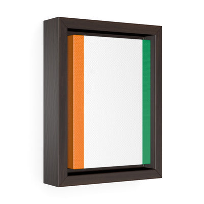 COTE D'IVOIRE Vertical Framed Premium Gallery Wrap Canvas