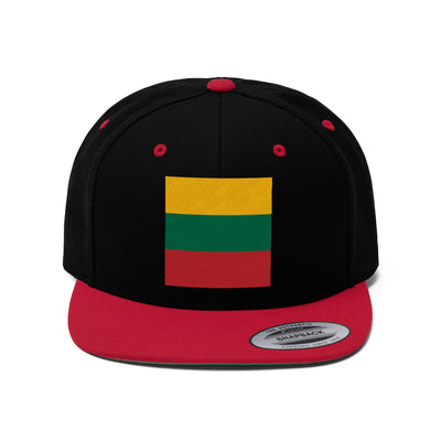 LITHUANIA Unisex Flat Bill Hat