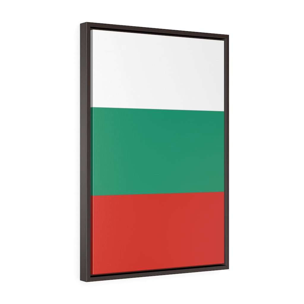 BULGARIA Vertical Framed Premium Gallery Wrap Canvas