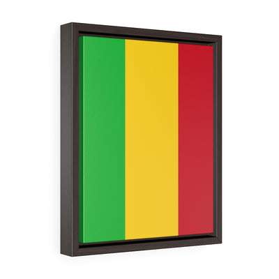 MALI Vertical Framed Premium Gallery Wrap Canvas