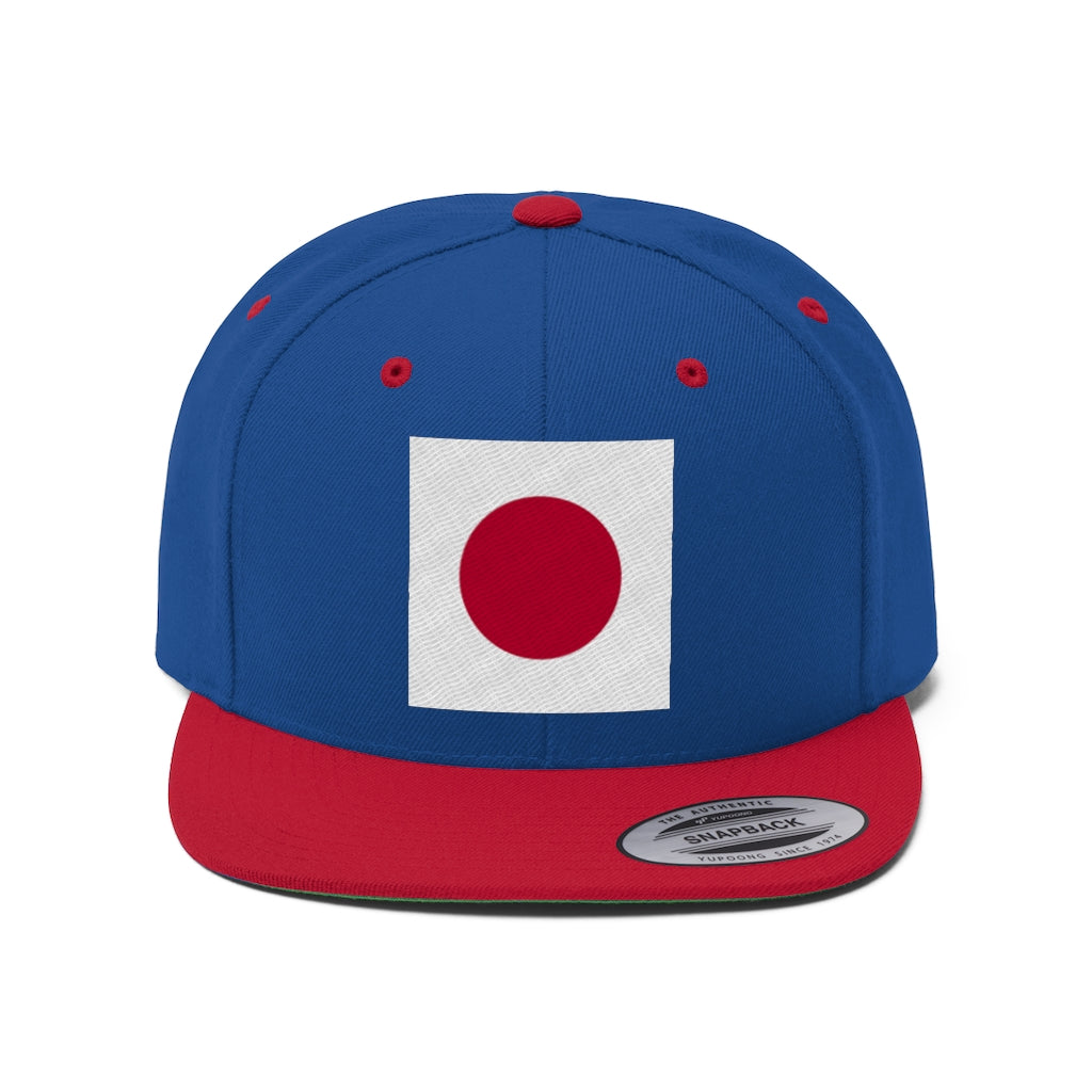 JAPAN Unisex Flat Bill Hat