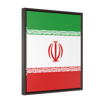 IRAN Vertical Framed Premium Gallery Wrap Canvas