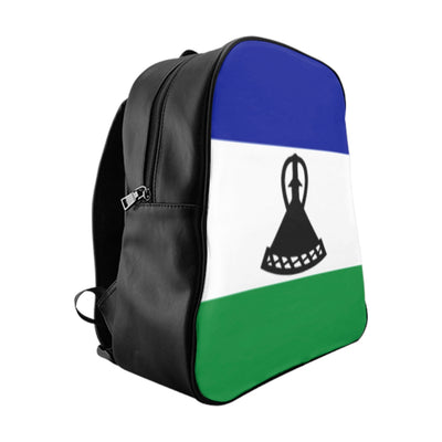 LESOTHO FLAG School Backpack