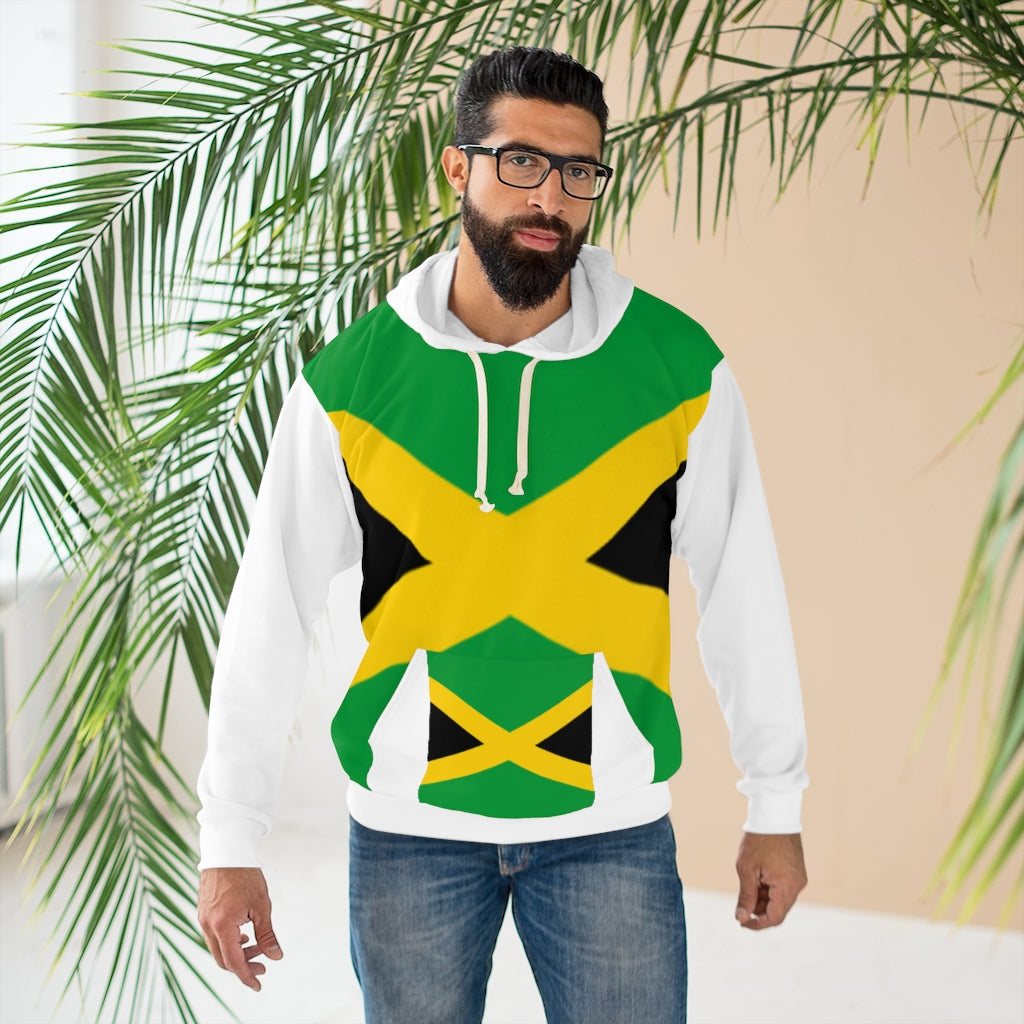 Jamaica AOP Unisex Pullover Hoodie