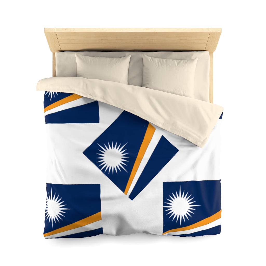 MARSHALL ISLANDS Microfiber Duvet Cover