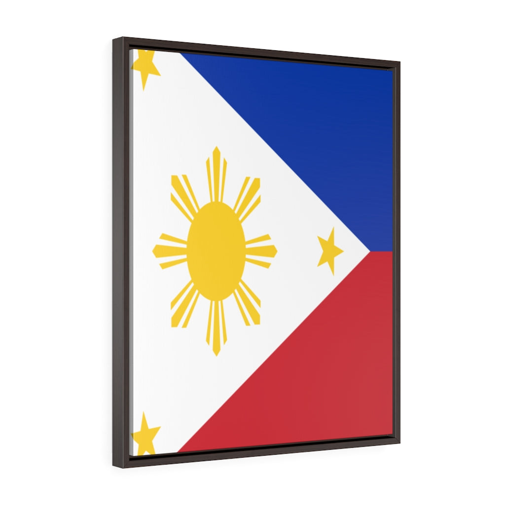 Philippines Vertical Framed Premium Gallery Wrap Canvas