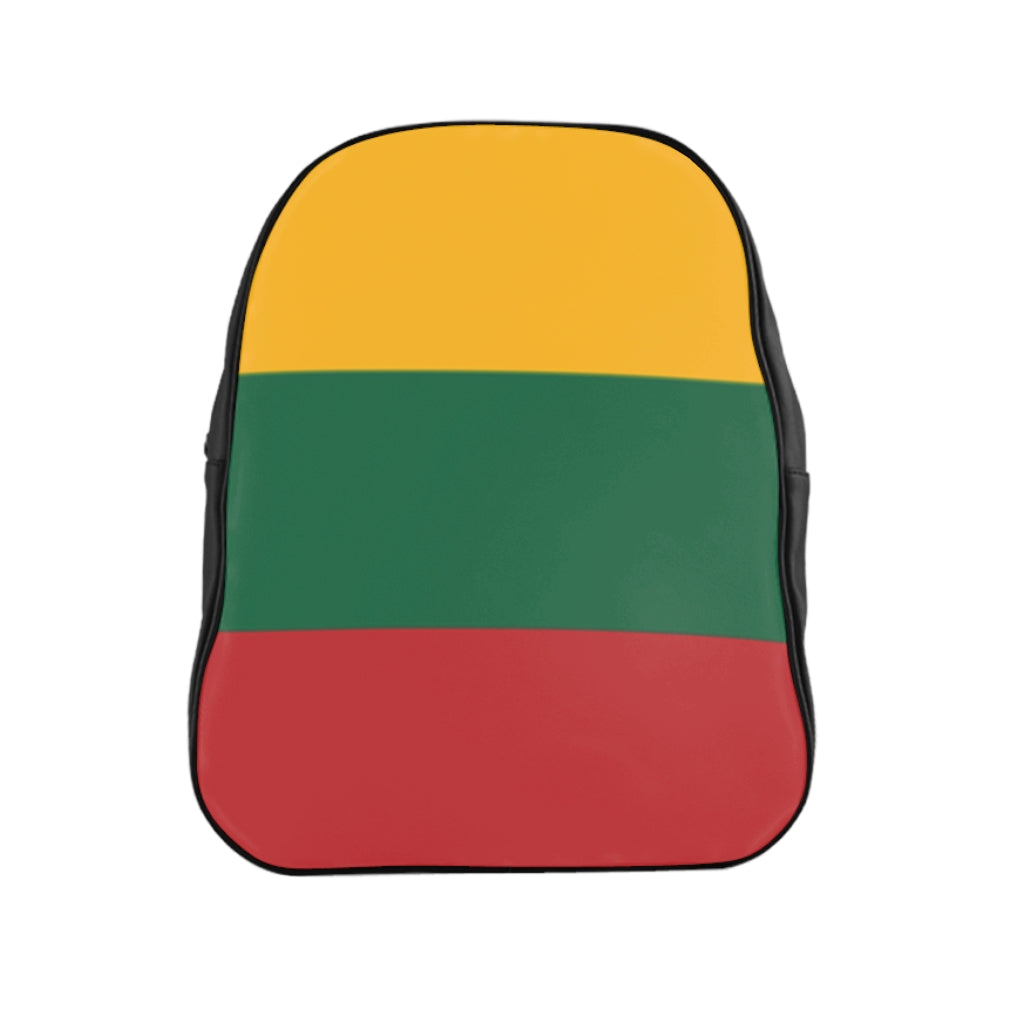 LITHUANIA FLAG School Backpack