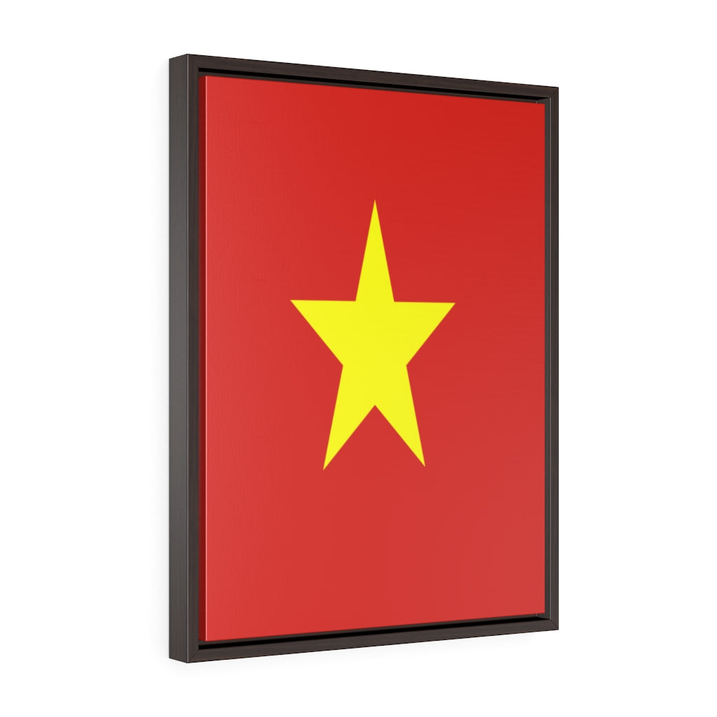 VIETNAM Vertical Framed Premium Gallery Wrap Canvas