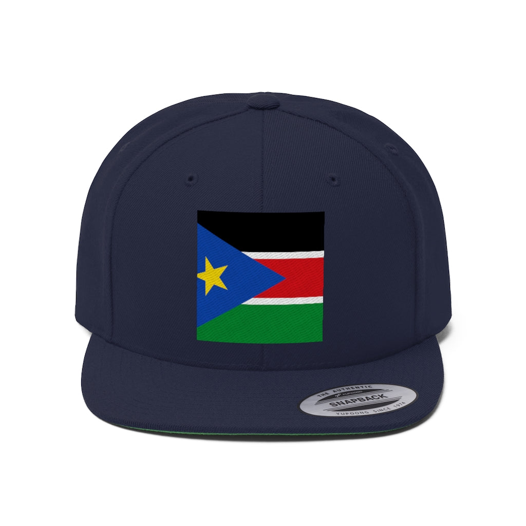 SOUTH SUDAN Unisex Flat Bill Hat