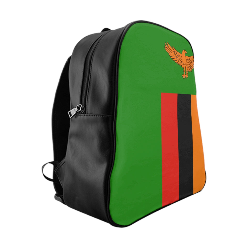 ZAMBIA FLAG School Backpack