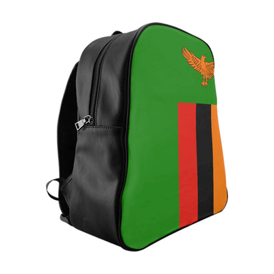 ZAMBIA FLAG School Backpack