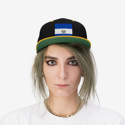 EL SALVADOR Unisex Flat Bill Hat