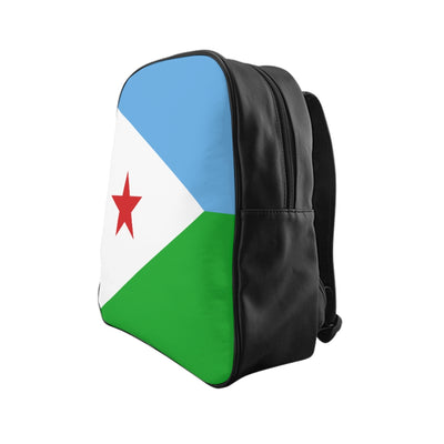 DJIBOUTI FLAG School Backpack