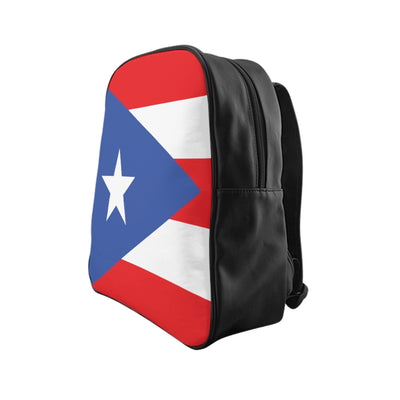 PUERTO RICO FLAG School Backpack