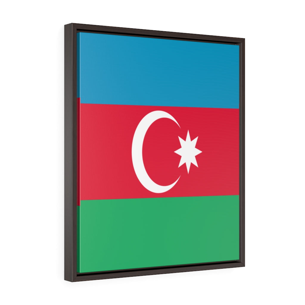 AZERBAIJAN Vertical Framed Premium Gallery Wrap Canvas