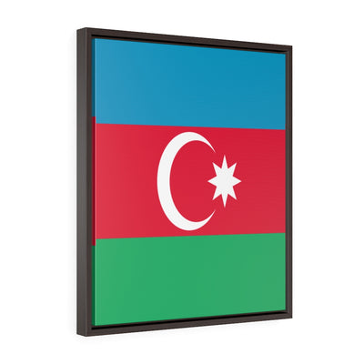 AZERBAIJAN Vertical Framed Premium Gallery Wrap Canvas