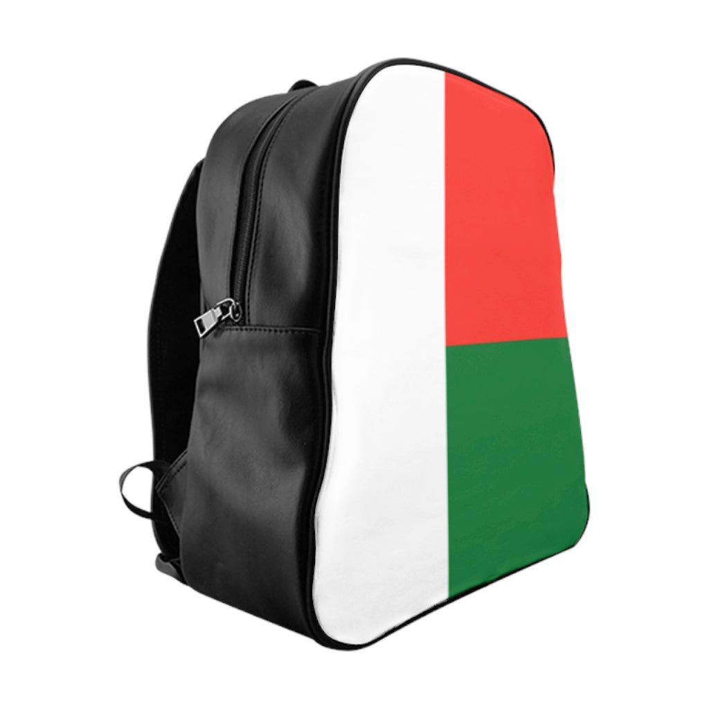 MADAGASCAR FLAG School Backpack