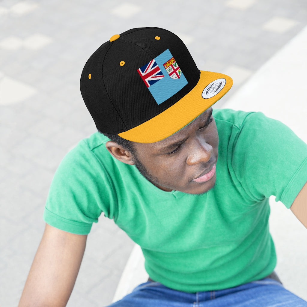 FIJI Unisex Flat Bill Hat