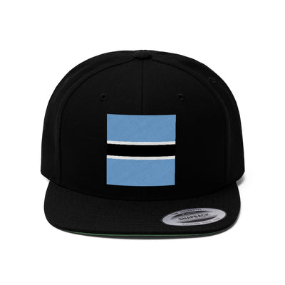 BOTSWANA Unisex Flat Bill Hat