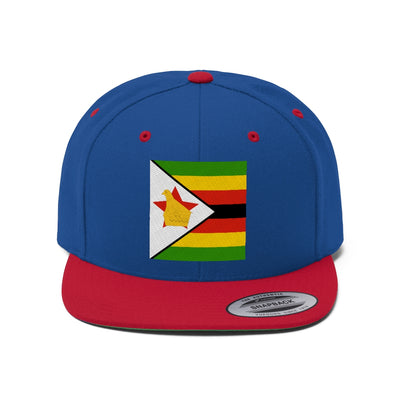 ZIMBABWE Unisex Flat Bill Hat