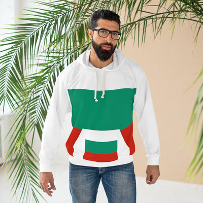 Bulgaria AOP Unisex Pullover Hoodie