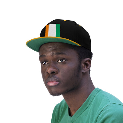 COTE D'IVOIRE Unisex Flat Bill Hat